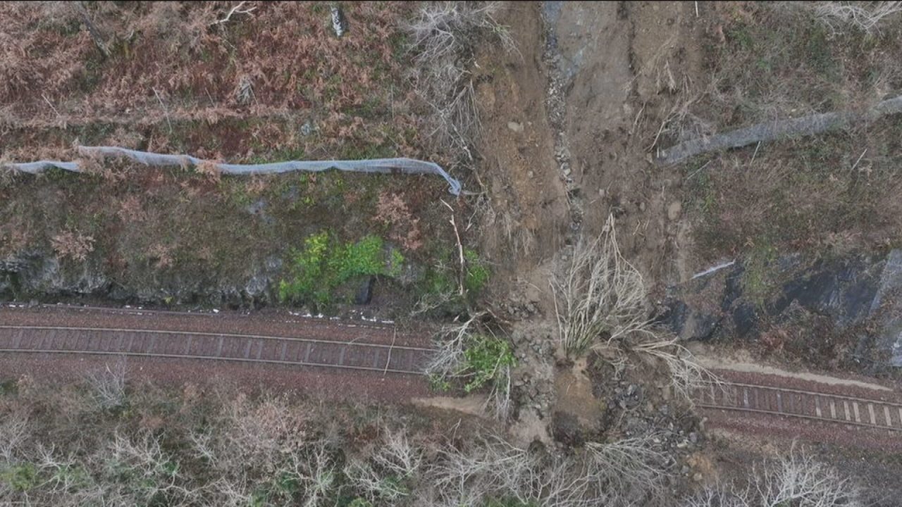 Oban railway line to reopen more than a week after 100 tonne landslip at Ben Cruachan