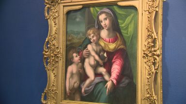 Hidden figure revealed beneath one of Fife’s oldest paintings