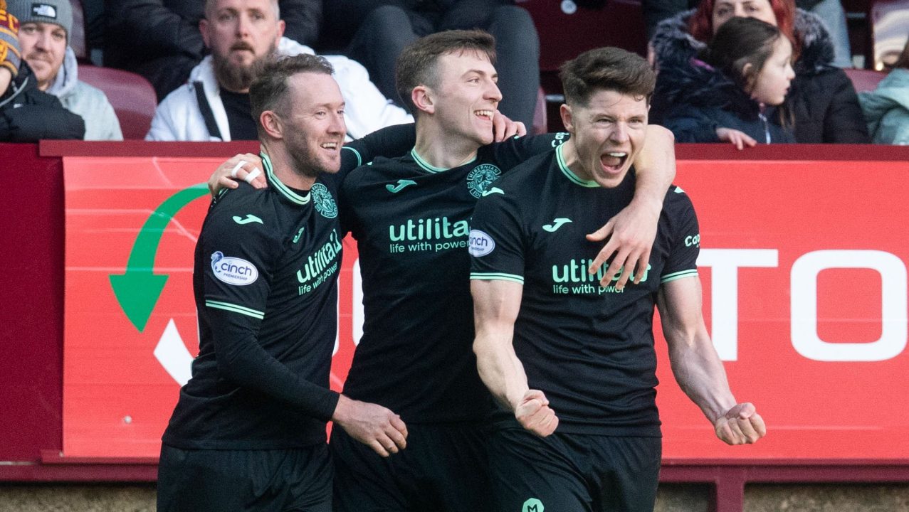 Kevin Nisbet scores hat-trick as Hibernian beat Motherwell 3-2