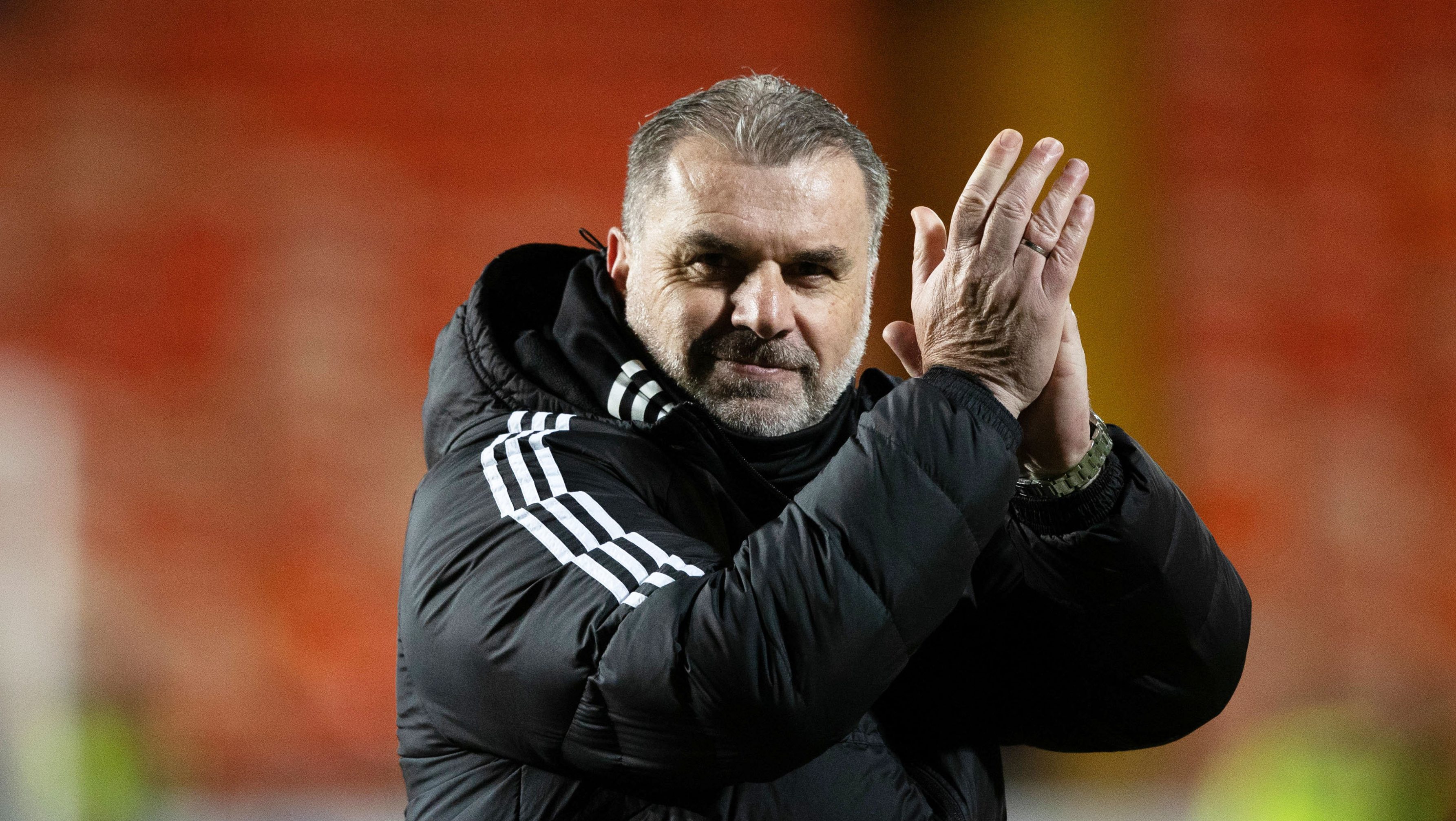 Ange Postecoglou is looking forward to a raucous Hampden atmosphere.. (Photo by Craig Williamson / SNS Group)