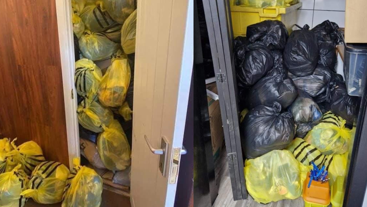 Ex-artist claims medical waste ‘piled up’ at Rock and Roll tattoo parlour in Glasgow