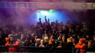 Darvel celebrates as town sees team pull off Scottish Cup shock against Aberdeen