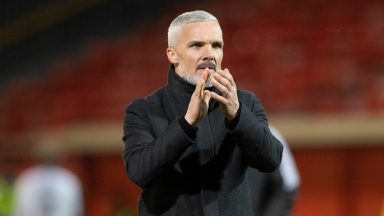 Aberdeen boss Jim Goodwin says he won’t panic after draw against Ross County