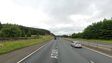 Lorries crash blocking lanes on M74 amid Met Office snow and ice weather warnings