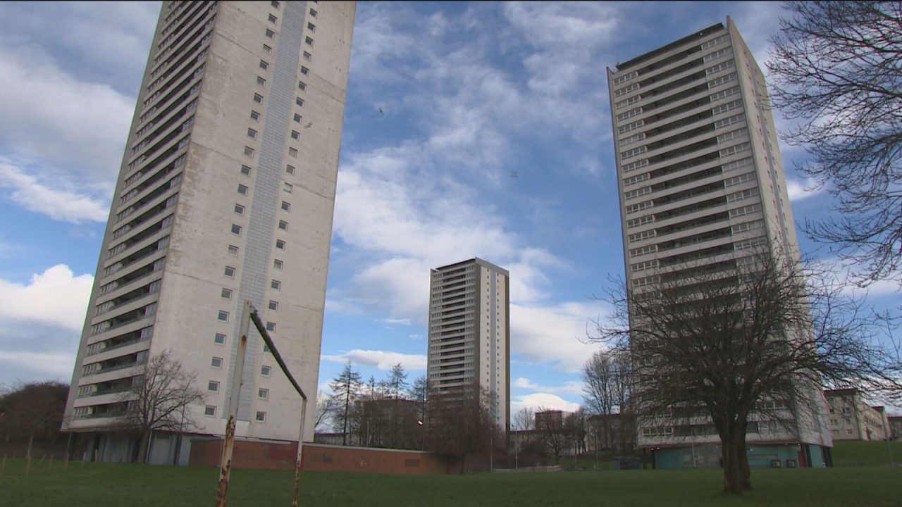 Wyndford tower blocks to be brought down by controlled explosion 