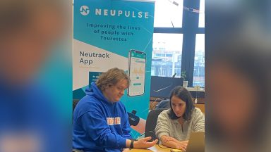 Lewis Capaldi tests Tourette’s device at University of Nottingham ahead of concert