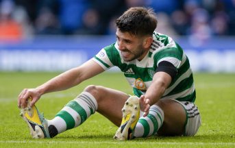 Celtic left-back Greg Taylor out for two weeks with hamstring injury