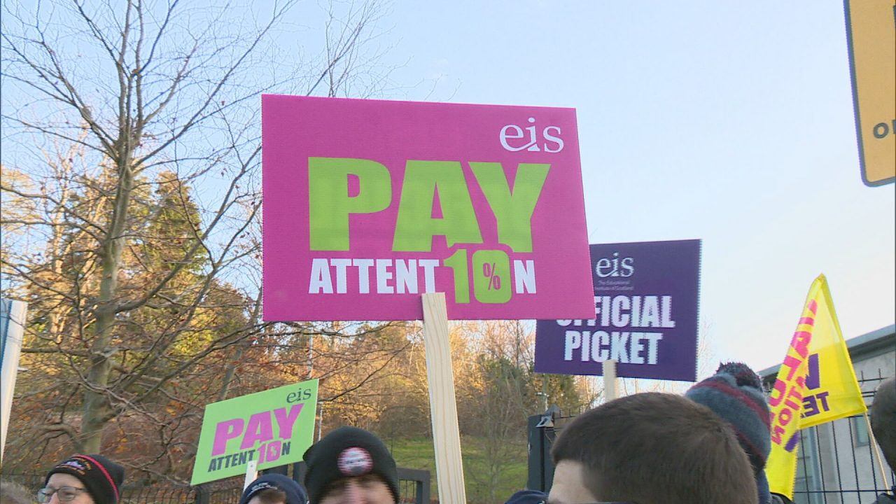 Schools in Scotland closed for second day as EIS teacher strikes continue amid pay dispute