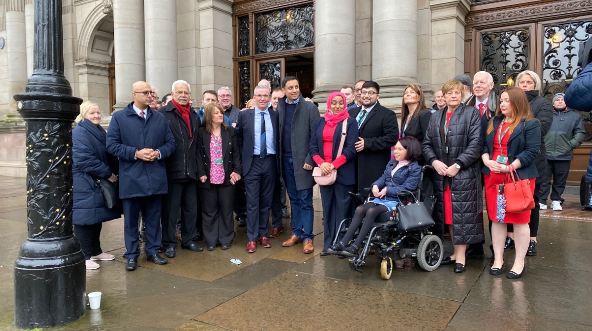 Glasgow Labour embroiled in ‘chicken curry row’ over budget protest walkout