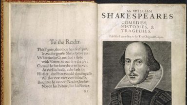 Three copies of first edition Shakespeare plays to go on display across Scotland