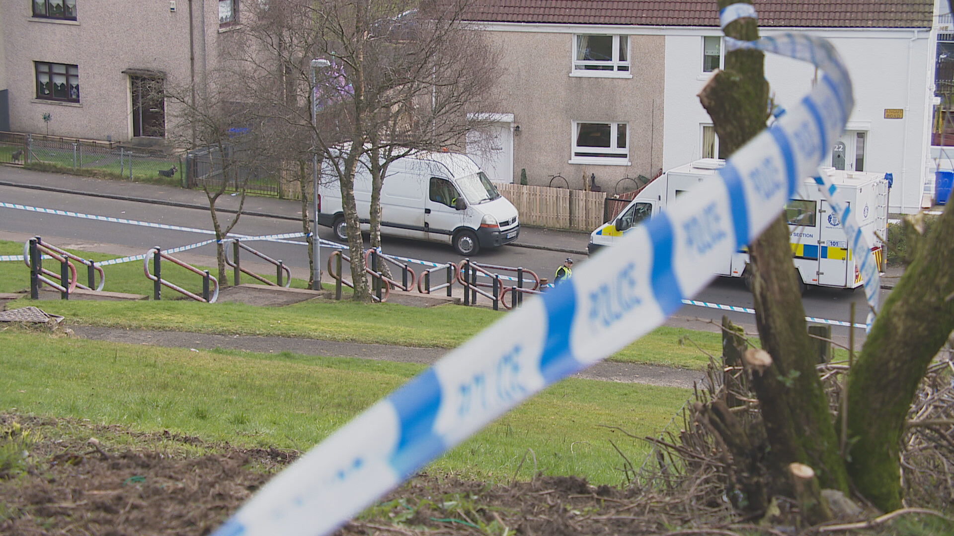An investigation is under way following the incident on Nairn Road, Larkfield.