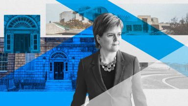Nicola Sturgeon resigns as First Minister of Scotland during press conference at Bute House in Edinburgh