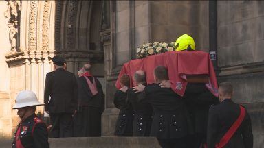 Memorial service held for Jenners blaze firefighter