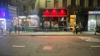 Man arrested and another in hospital after city centre assault near Glasgow Central station