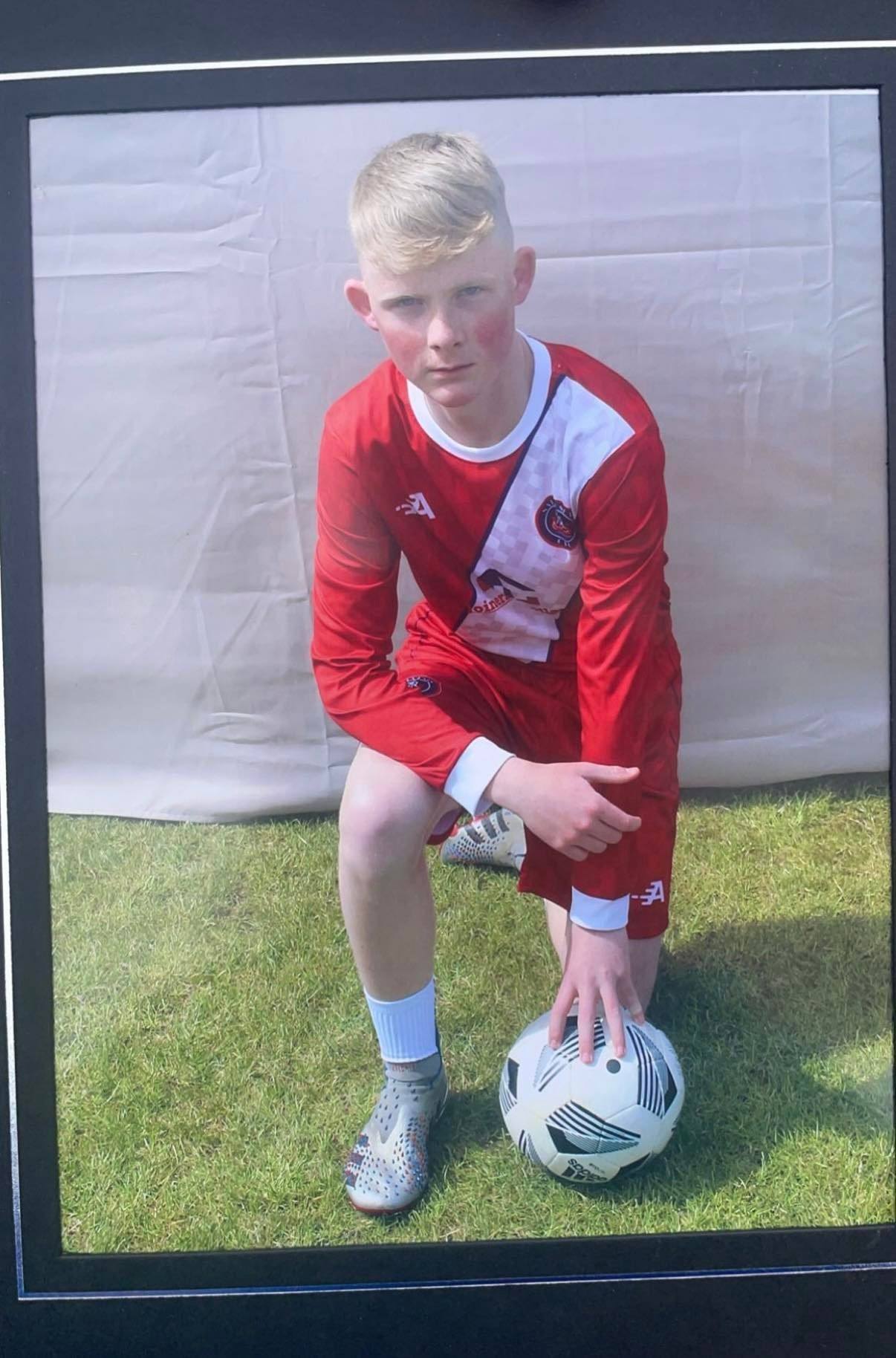 Tributes have been paid to the youngster.