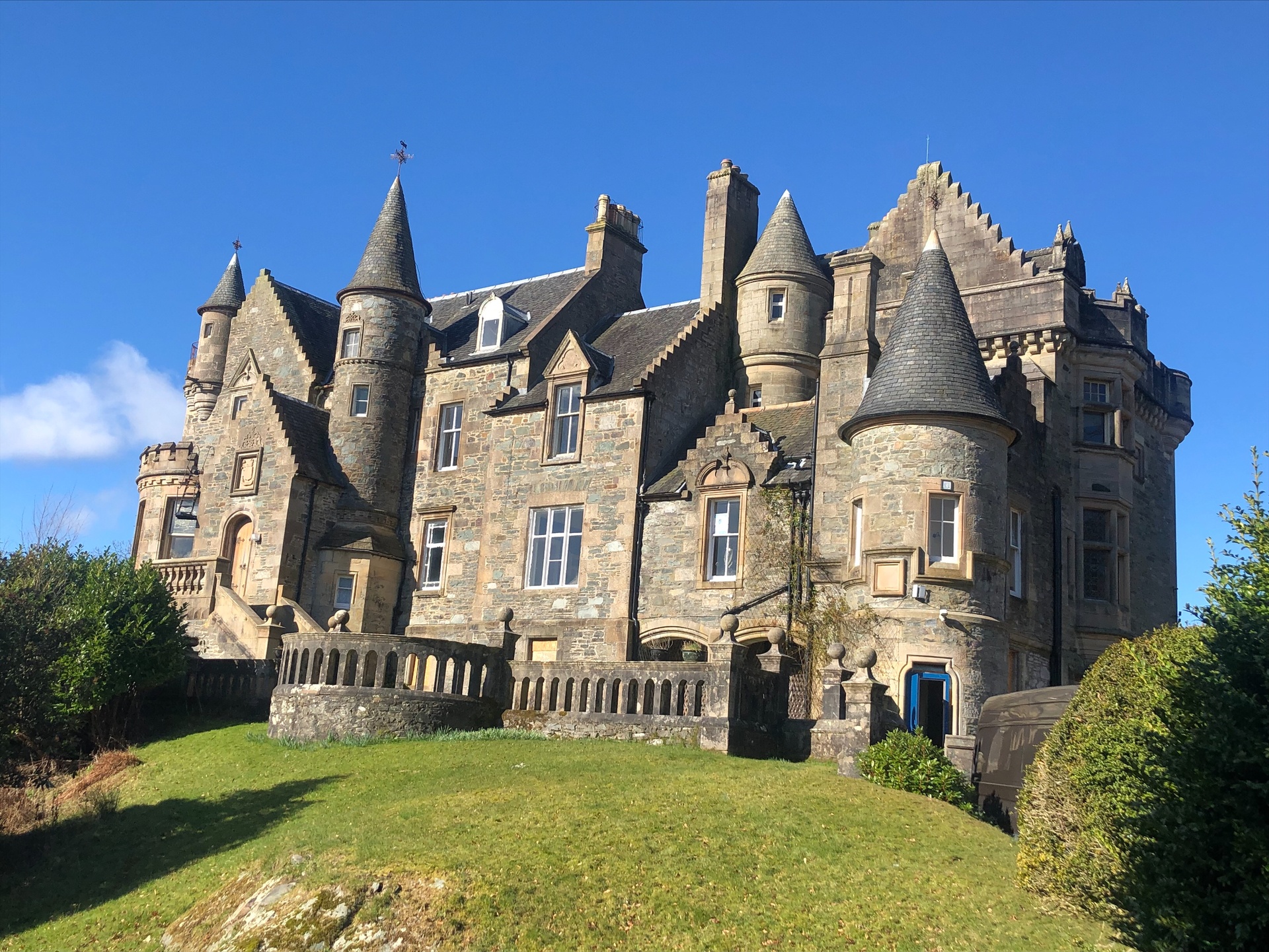 Knockderry Castle was at the centre of a long bankruptcy battle.