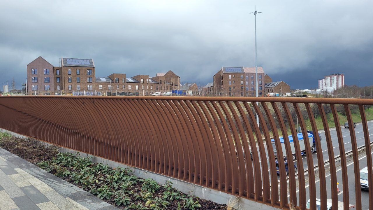 Bridge across M8 connecting Sighthill to Glasgow city centre to open as part of £250m regeneration project