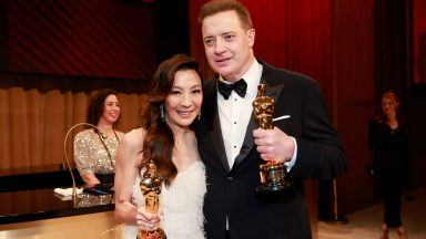 Michelle Yeoh makes Oscars history as Everything Everywhere All At Once triumphs