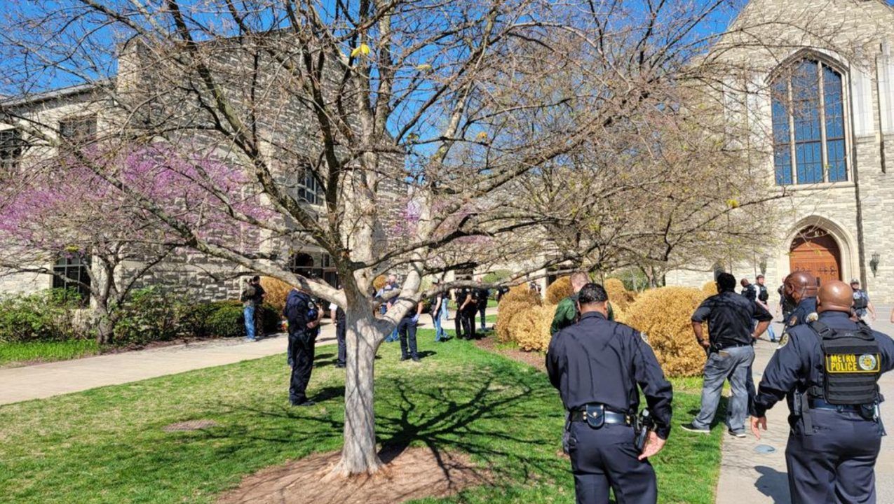 At least three children killed in shooting at private Christian primary school in Nashville