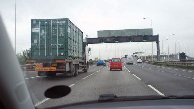 More than a third of drivers nervous when overtaking lorries, survey finds