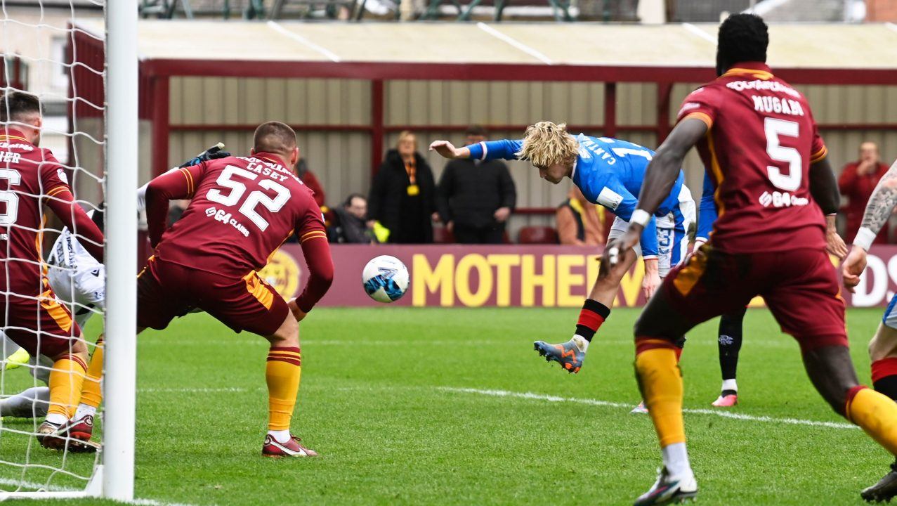 Stuart Kettlewell satisfied Rangers goal against Motherwell was onside