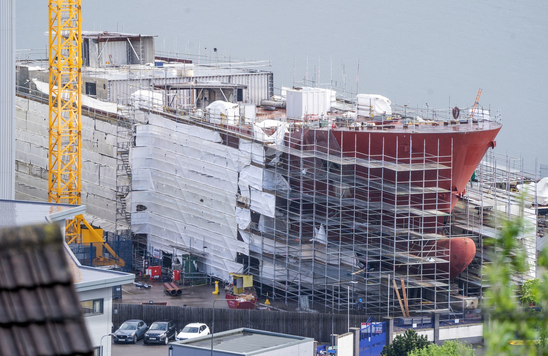 Ferguson Marine has suffered several problems while building the two ferries.