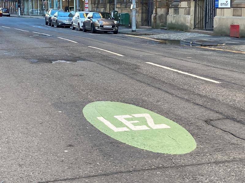 Preparations are in place throughout Glasgow city centre.