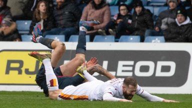 Ross County appeal Jack Baldwin’s red card from Motherwell defeat