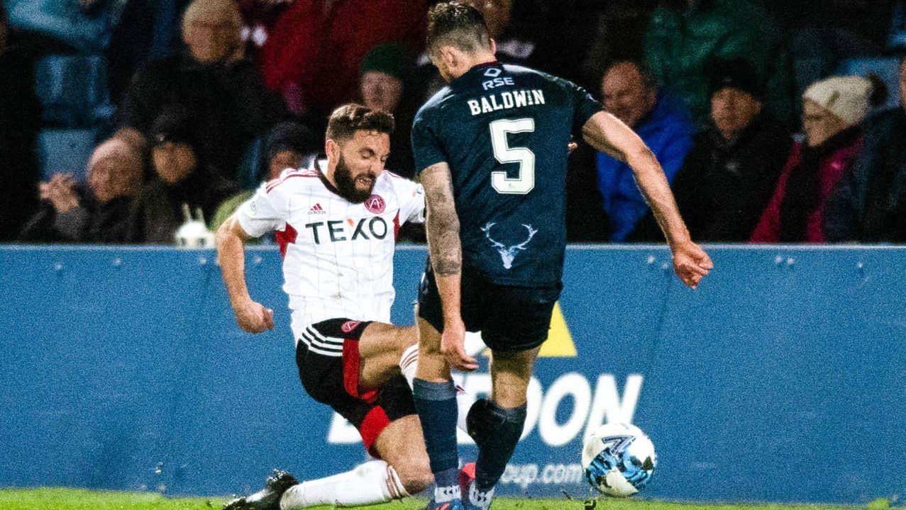 Aberdeen lodge appeal against Graeme Shinnie red card and suspension