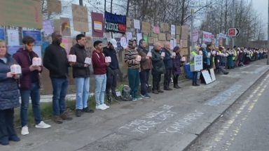 New health secretary ‘committed’ to buffer zones after anti-abortion protesters gather at Glasgow hospital