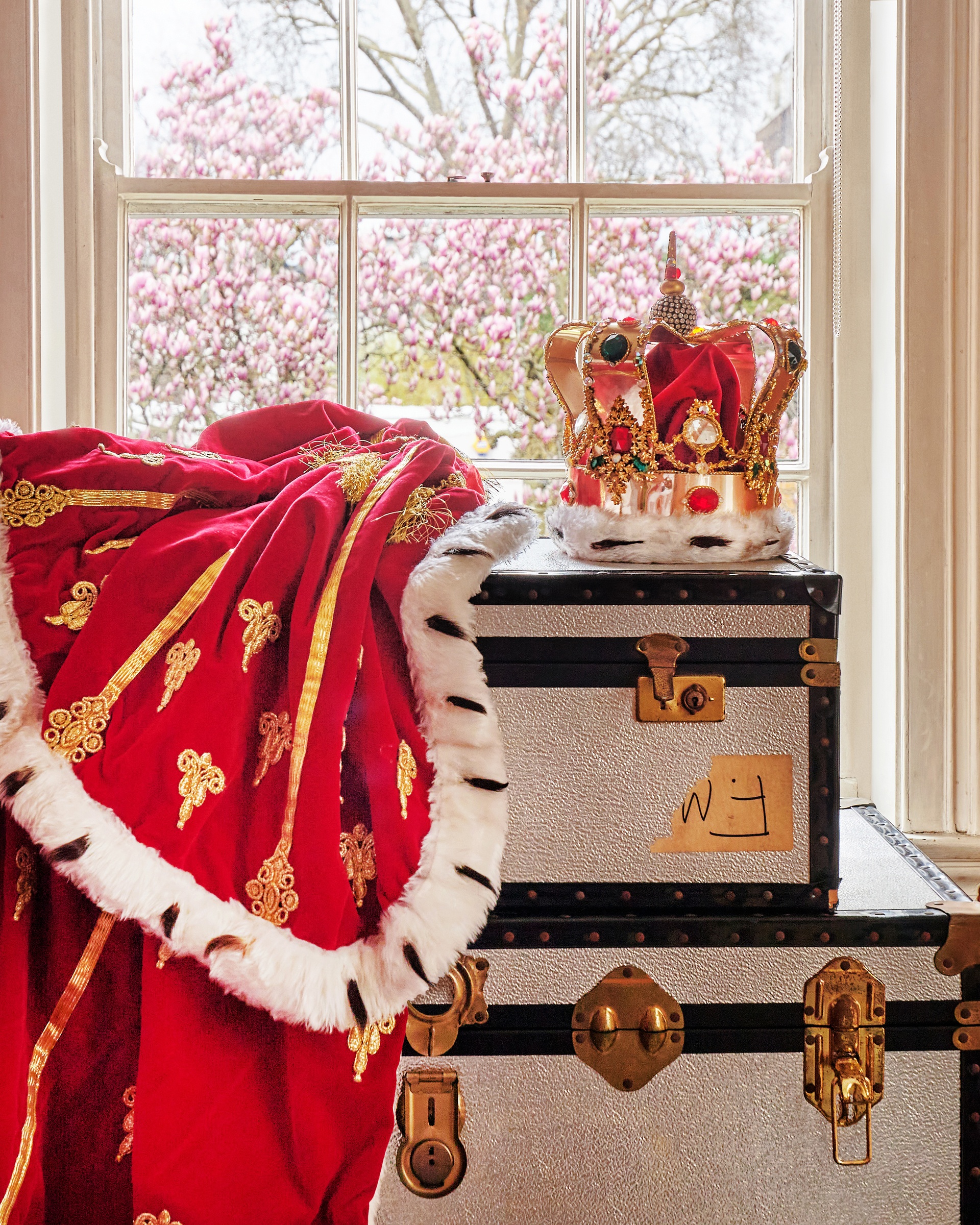 Freddie Mercury’s Crown and accompanying cloak.