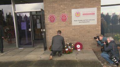 Plaques unveiled in memory of Dundee firefighters