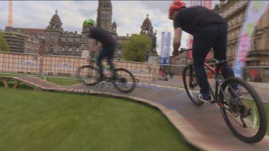 Events held to mark 100 days until Cycling World Championships