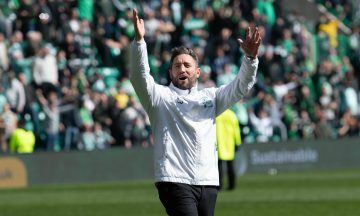 Edinburgh Derby: Lee Johnson says victory over Hearts was ‘for the fans’