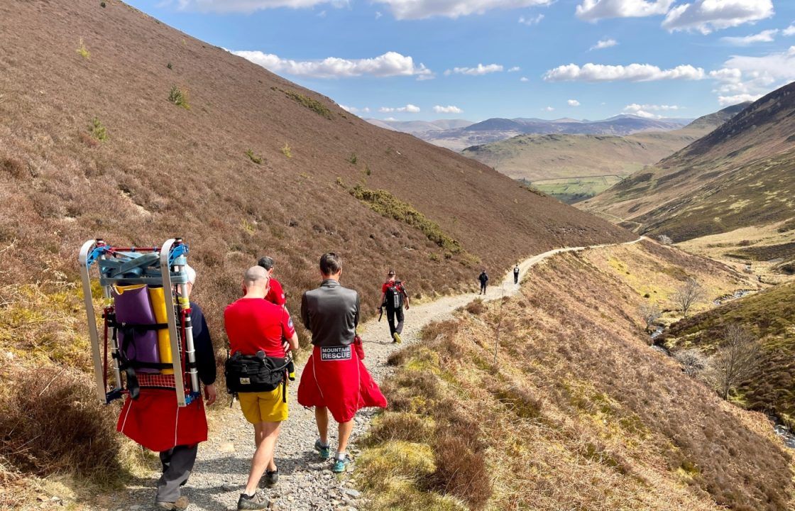 Group of men high on magic mushrooms rescued from Lake District National Park by Keswick Rescue Team