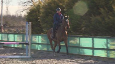 Horse rider heads to Badminton Trials after vertebrae break
