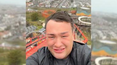 Scottish man’s ‘heart stopped’ after getting stuck on UK’s highest rollercoaster at Blackpool Pleasure Beach