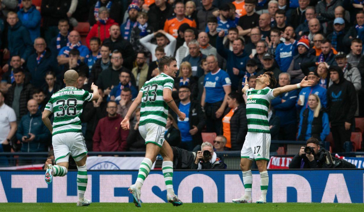 Teenager among five men arrested after Rangers v Celtic at Hampden Park