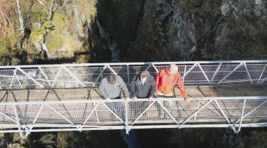 Corrieshalloch Gorge undergoes £3.1m makeover with new visitor centre and viewpoints