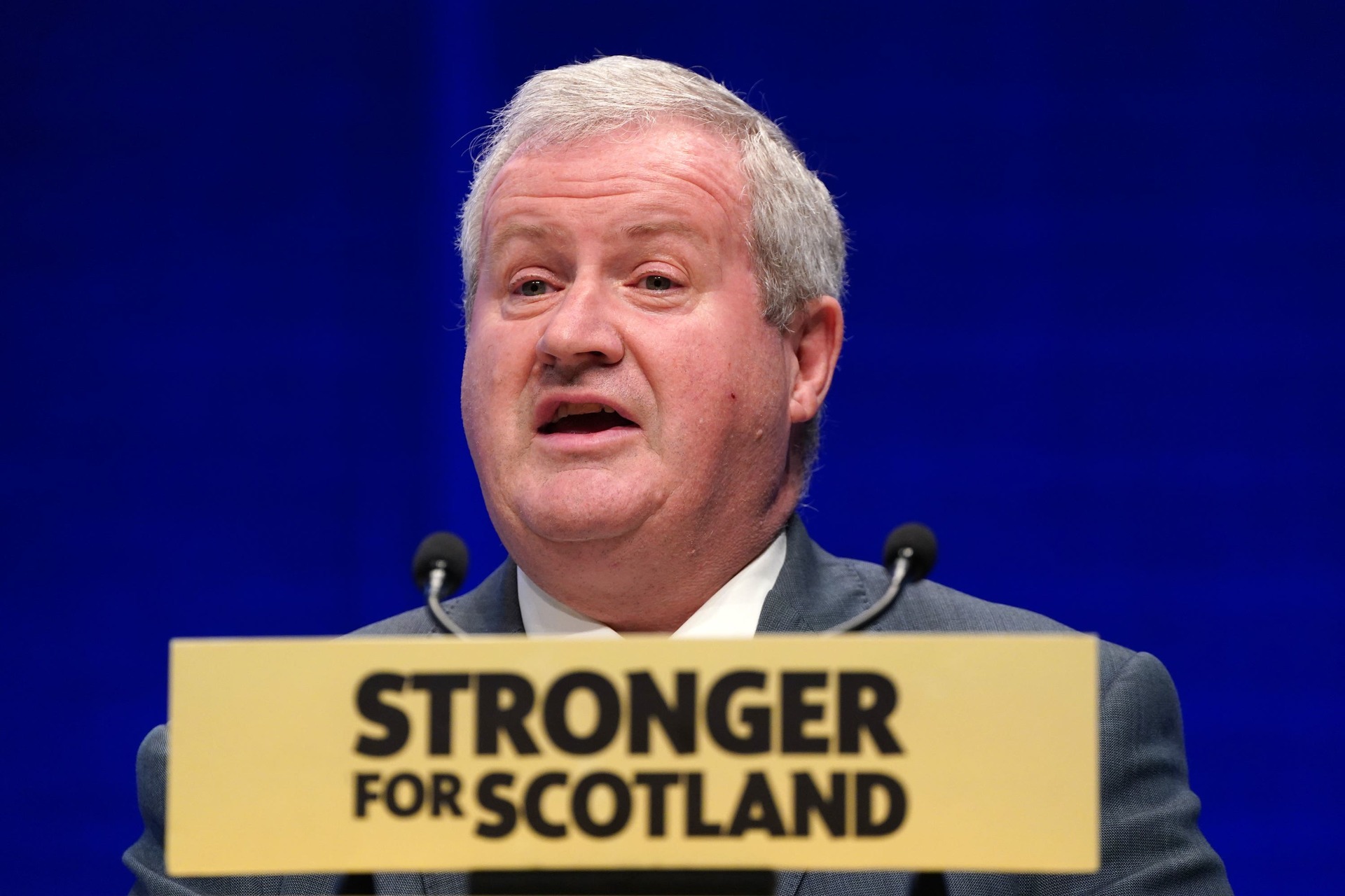 Ian Blackford said Nicola Sturgeon should not be suspended from the party.<br>”/><cite class=cite>PA Media</cite></div><figcaption aria-hidden=true>Ian Blackford said Nicola Sturgeon should not be suspended from the party.<br> <cite class=hidden>PA Media</cite></figcaption></figure><p>A report in the Daily Telegraph suggesting Sturgeon would step down as an MSP was dismissed by the former Westminster leader as “idle speculation”.</p><p>Blackford also hit out at suggestions the party is in financial trouble, saying reports of quotes from treasurer and MSP Colin Beattie – which claimed it would be difficult to balance the party’s books – had been the result of “selective reporting”.</p><p>The MP for Ross, Skye and Lochaber also admitted he had been told of the resignation of the party’s auditors near the end of last year, a fact that was only made public earlier this month.</p><p>“What happened was that Johnston Carmichael stood down as the auditors of the SNP and, as a consequence of that, as the auditors for the Westminster group,” Blackford said.</p><p>“I was told in a timely manner that had happened … that was towards the tail end of last year after Johnston Carmichael had submitted their resignation.”</p><p>Blackford stressed that organisations regularly “review their arrangements” as it relates to auditors.</p><p>He went on to say “categorically” that the SNP’s Westminster group will submit its accounts to the Electoral Commission by the May 31 deadline.</p><div class=