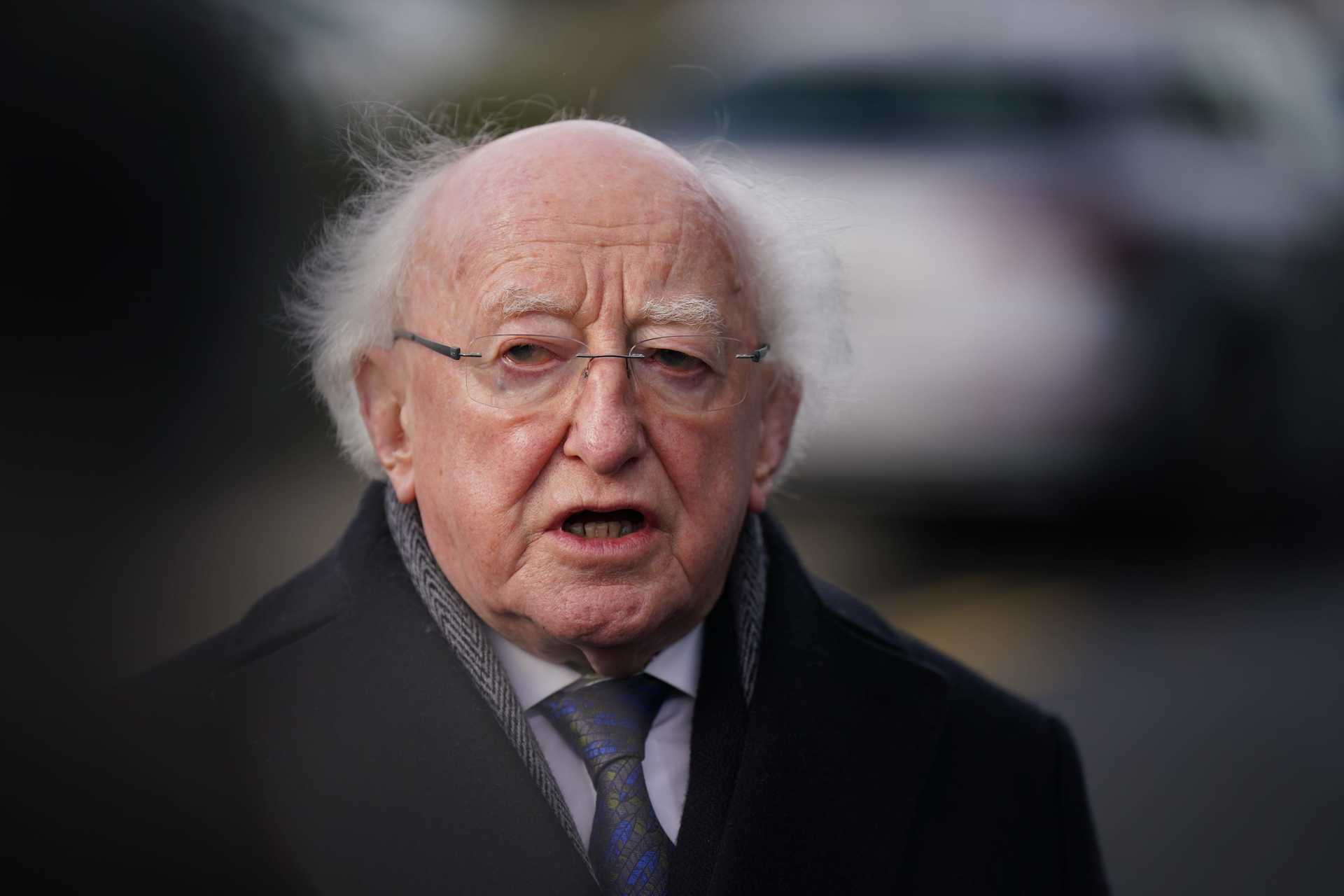 Irish President Michael D Higgins is expected to meet President Joe Biden in Dublin.