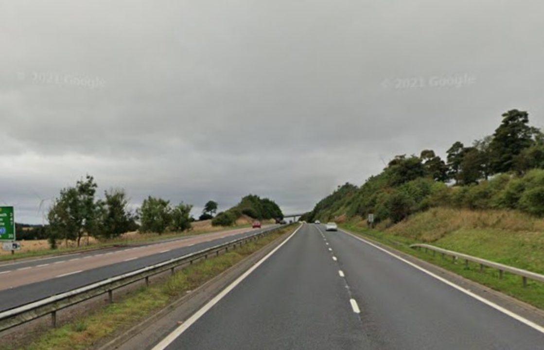 Man arrested after Mercedes ploughs into parked police car on A92 in Lochgelly