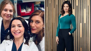 Grey’s Anatomy star Caterina Scorsone saves children from fire which killed four pets