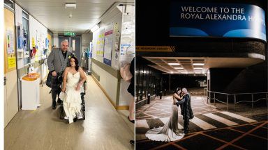 Royal Alexandra Hospital nurses helped woman with Guillain Barre Syndrome marry on ‘best day of her life’