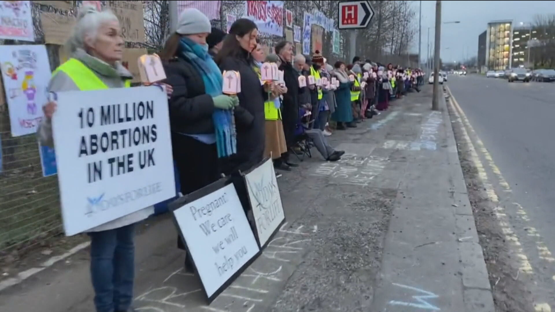 The bill comes in response to anti-abortion protests in Scotland.