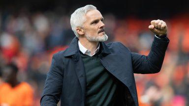 Jim Goodwin feels Dundee United’s win over Hibernian ‘crucial’ in survival bid