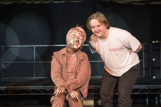 Lewis Capaldi presented with statue created by pupils at former school in Blackburn, West Lothian