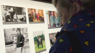 New photographs of the Royals at Balmoral displayed
