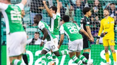 Hibernian set up final day European showdown with Hearts after beating Celtic