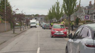 Aberdeen: Man, 39, dies in hospital and two arrested after major police incident